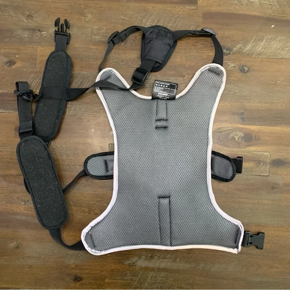 Camouflage padded dog harness size XL with lifting handle & adjustable straps
